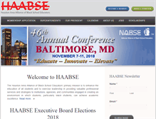Tablet Screenshot of haabse.org
